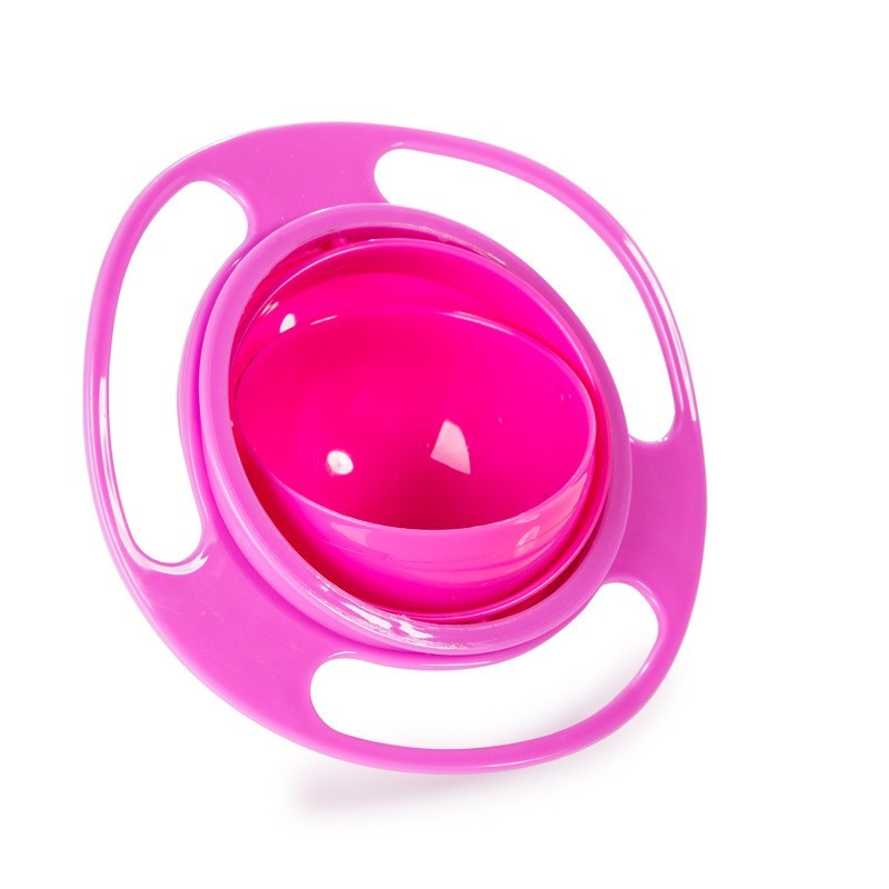 GyroBowl Pro – 360° Rotierender, Auslaufsicherer Universal-Kinderteller