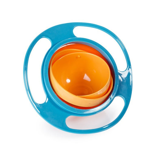 GyroBowl Pro – 360° Rotierender, Auslaufsicherer Universal-Kinderteller