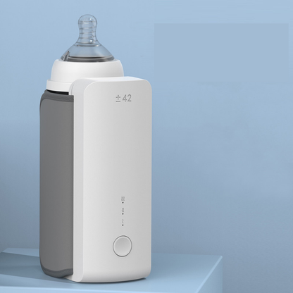 TravelEase Baby Bottle Warmer – Tragbare, kabellose Flaschenwärmer-Tasche mit USB-Aufladung