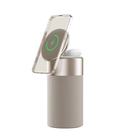 TriCharge Soundlight 3 In 1 Multifunktions-IPhone und AirPods Drahtloses Ladegerät