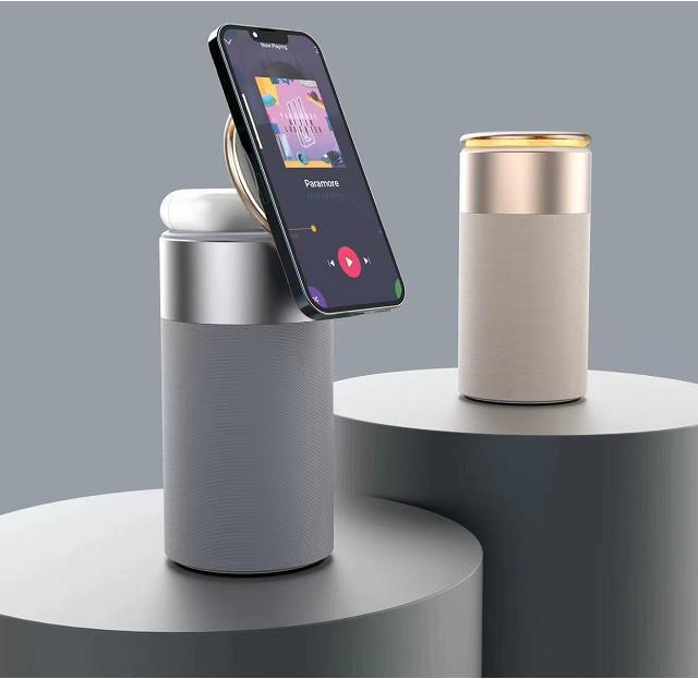 TriCharge Soundlight 3 In 1 Multifunktions-IPhone und AirPods Drahtloses Ladegerät