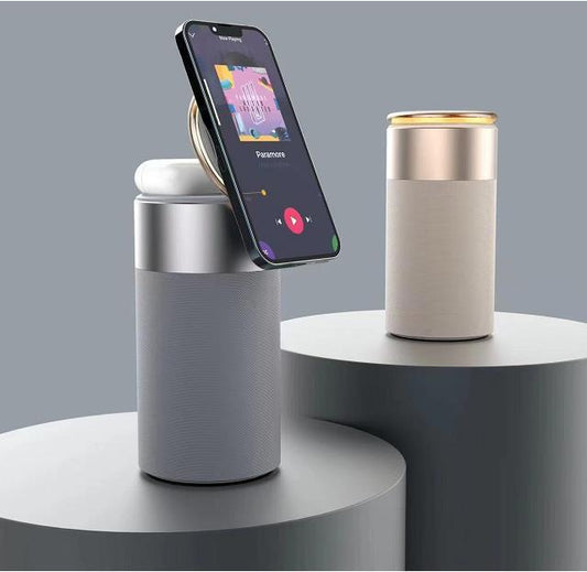 TriCharge Soundlight 3 In 1 Multifunktions-IPhone und AirPods Drahtloses Ladegerät